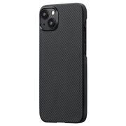 Husa pentru  iPhone 15 Plus compatibila MagSafe High Grade Aramid Fiber Series - negru royal
