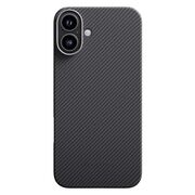 Husa pentru  iPhone 16 compatibila MagSafe Premium Aramid Fiber - negru