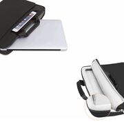Geantă Pocket Bag pentru Laptop 13-14 Inch – compatibila Macbook, Lenovo, Microsoft, Acer, HP, Asus, Protecție Elegantă și Funcțională pentru Echipamentele Tale, negru