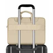 Geantă Pocket Bag pentru Laptop 13-14 Inch – compatibila Macbook, Lenovo, Microsoft, Acer, HP, Asus, Protecție Elegantă și Funcțională pentru Echipamentele Tale, bej