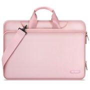 Geantă Pocket Bag pentru Laptop 15-16 Inch – compatibila Macbook, Lenovo, Microsoft, Acer, HP, Asus, Protecție Elegantă și Funcțională pentru Echipamentele Tale, roz