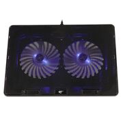 Cooler laptop 9 - 17" 800 - 1000RPM, 2x USB Havit F2083, negru