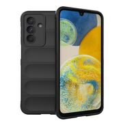 Husa pentru  Samsung Galaxy A26 Liquid Silicone, Microfibre Lining, Non-Slip Airbag Design, Negru