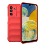 Husa pentru  Samsung Galaxy A26 Liquid Silicone, Microfibre Lining, Non-Slip Airbag Design, Rosu
