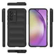 Husa pentru  Samsung Galaxy A36 Liquid Silicone, Microfibre Lining, Non-Slip Airbag Design, Albastru