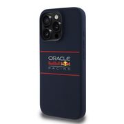 Husa premium pentru  iPhone 15 Pro compatibila MagSafe Red Bull Racing - Albastru royal