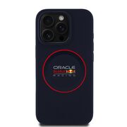 Husa premium pentru  iPhone 15 Pro compatibila MagSafe Red Bull Racing - Albastru