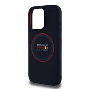 Husa premium pentru  iPhone 15 Pro compatibila MagSafe Red Bull Racing - Albastru