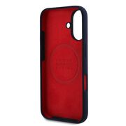 Husa premium pentru  iPhone 16 Plus compatibila MagSafe Red Bull Racing - Albastru denim
