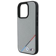 Husa premium pentru  iPhone 16 Pro Max compatibila MagSafe BMW Signature - Negru royal