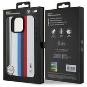 Husa premium pentru  iPhone 16 Pro Max compatibila MagSafe BMW Signature - Multicolor