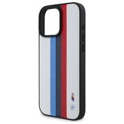 Husa premium pentru  iPhone 16 Pro Max compatibila MagSafe BMW Signature - Multicolor