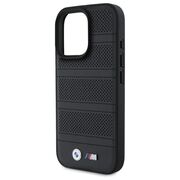 Husa premium pentru  iPhone 16 Pro Max compatibila MagSafe BMW Signature - Negru darth vader
