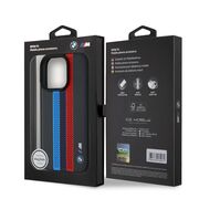 Husa premium pentru  iPhone 16 Pro Max compatibila MagSafe BMW Signature - Negru denim