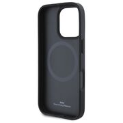 Husa premium pentru  iPhone 16 Pro Max compatibila MagSafe BMW Signature - Negru darth vader