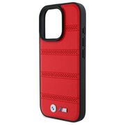 Husa premium pentru  iPhone 16 Pro Max compatibila MagSafe BMW Signature - Rosu