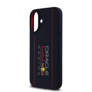 Husa premium pentru  iPhone 16 compatibila MagSafe Red Bull Racing - Albastru inchis