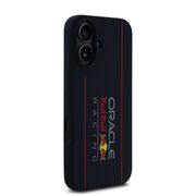Husa premium pentru  iPhone 16 compatibila MagSafe Red Bull Racing - Albastru inchis