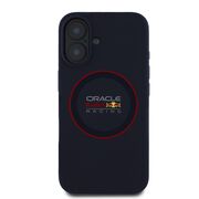 Husa premium pentru  iPhone 16 compatibila MagSafe Red Bull Racing - Albastru