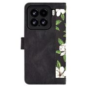 Husa tip carte pentru  Xiaomi 15, functie stand si port carduri, Negru