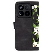 Husa tip carte pentru  Xiaomi 15 Pro, functie stand si port carduri, Negru
