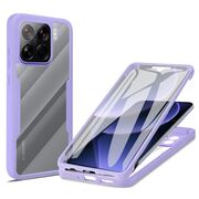 Pachet 360: Husa cu folie integrata pentru  Xiaomi 15 Pro Cover360 fata / spate - Mov