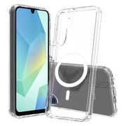 Huse pentru Samsung Galaxy A16 cu MagSafe Crystal Clear Back Series - Transparent