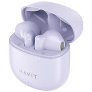 Casti Bluetooth in-ear, True Wireless Havit TW976, mov