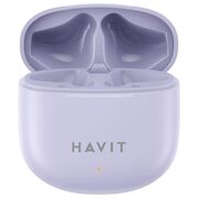 Casti Bluetooth in-ear, True Wireless Havit TW976, mov