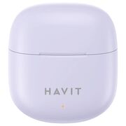Casti Bluetooth in-ear, True Wireless Havit TW976, mov