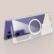 Huse pentru Samsung Galaxy S25 Ultra cu MagSafe Crystal Clear Back Series - ice
