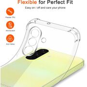 Husa pentru  Samsung Galaxy A26 Slim Anti-Shock 1.5mm reinforced 4 corners, Transparent