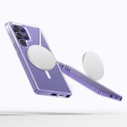Huse pentru Samsung Galaxy S25 Ultra cu MagSafe Crystal Clear Back Series - ice