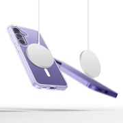 Huse pentru Samsung Galaxy S25 cu MagSafe Crystal Clear Back Series - ice