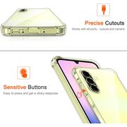 Husa pentru  Samsung Galaxy A26 Slim Anti-Shock 1.5mm reinforced 4 corners, Transparent