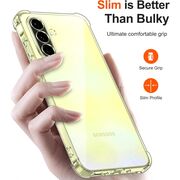 Husa pentru  Samsung Galaxy A26 Slim Anti-Shock 1.5mm reinforced 4 corners, Transparent