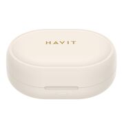 Casti Bluetooth TWS Noise Canceliing Havit TW950, bej/roz