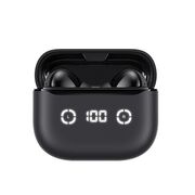 Casti wireless Bluetooth cu afisaj digital Havit TW984, negru