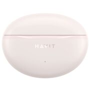 Casti Bluetooth cu microfon, TWS earbuds Havit TW986, roz