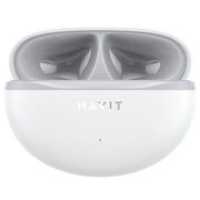 Casti Bluetooth cu microfon, TWS earbuds Havit TW986, alb