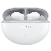 Casti Bluetooth cu microfon, TWS earbuds Havit TW986, alb