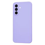 Husa pentru  Samsung Galaxy A36 Liquid Silicone, subțire, captusita cu microfibra, anti amprentă, protectie cameră foto, Mov