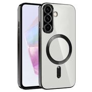 Husa pentru  Samsung Galaxy A36 cu MagSafe si protectie pentru lentile anti-shock 1.5 mm transparent - Negru
