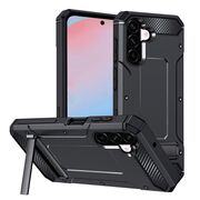 Husa pentru  Samsung Galaxy A56 Armor Tough Rugged Kickstand - Negru
