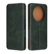 Husa tip carte pentru Honor Magic 7 Lite Smart Wallet fata - spate protectie 360 - Verde