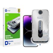 Folie sticla iPhone 16 Pro Max Lito Magic Glass Box D+ Tools, privacy
