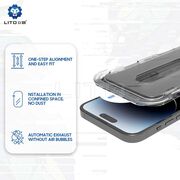 Folie sticla iPhone 16 Pro Max Lito Magic Glass Box D+ Tools, privacy