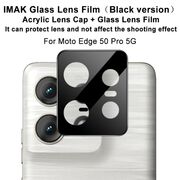 Folie camera Motorola Edge 50 Pro Techsuit Full Glass, negru