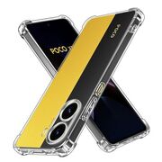 Husa pentru  Poco X7 Pro Slim Anti-Shock 1.5mm reinforced 4 corners, Transparent