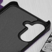 Husa pentru  Samsung Galaxy A56 tip carte, Smart View, Mov